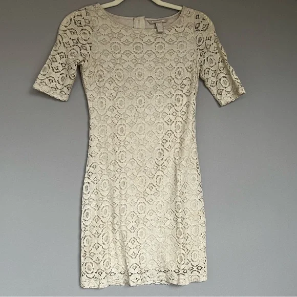 Banana Republic | Dresses | Petite Banana Republic Embroidered Lace Dress